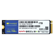 TwinMOS AlphaPro M.2 PCIe NVMe 512GB Disques SSD TwinMOS Maroc