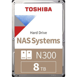 Toshiba N300 NAS 3.5" 8TB (HDWG480UZSVA) Disques durs et SSD Toshib...