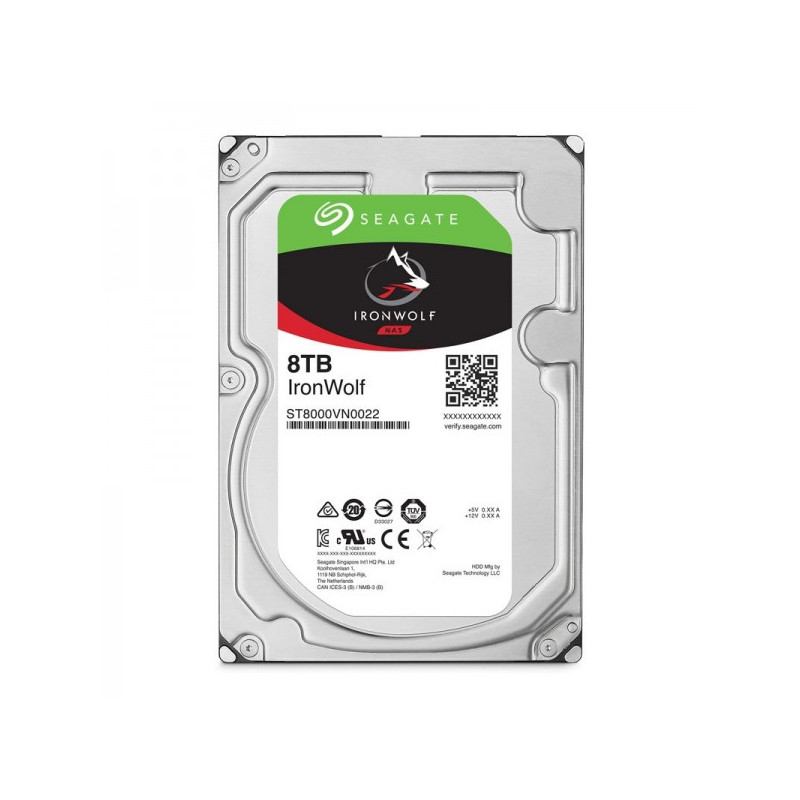 Seagate IronWolf 3.5" 8TB