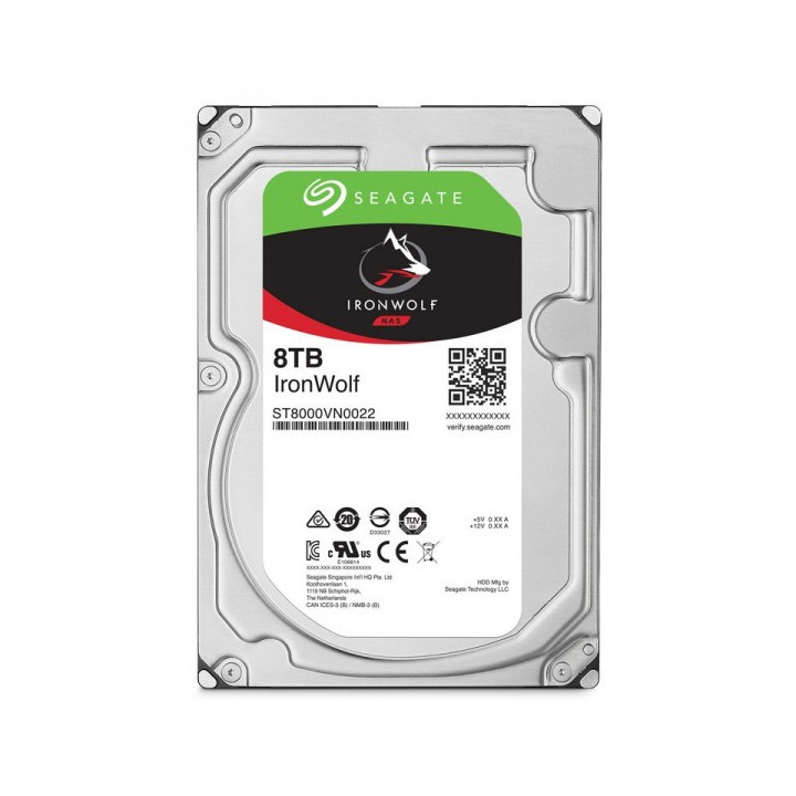Seagate IronWolf 3.5" 8TB Disques durs et SSD Seagate Maroc