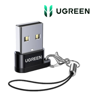 Ugreen Adaptateur USB-A Male 2.0 to USB-C Female NOIR Disques durs ...