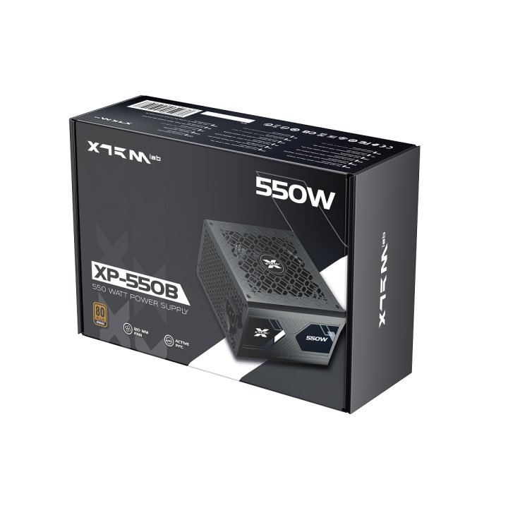 XTRMLAB XP-550B 80+ BRONZE 550W ( 2 ANS GARANTIE ) Entre 500 W et 5...
