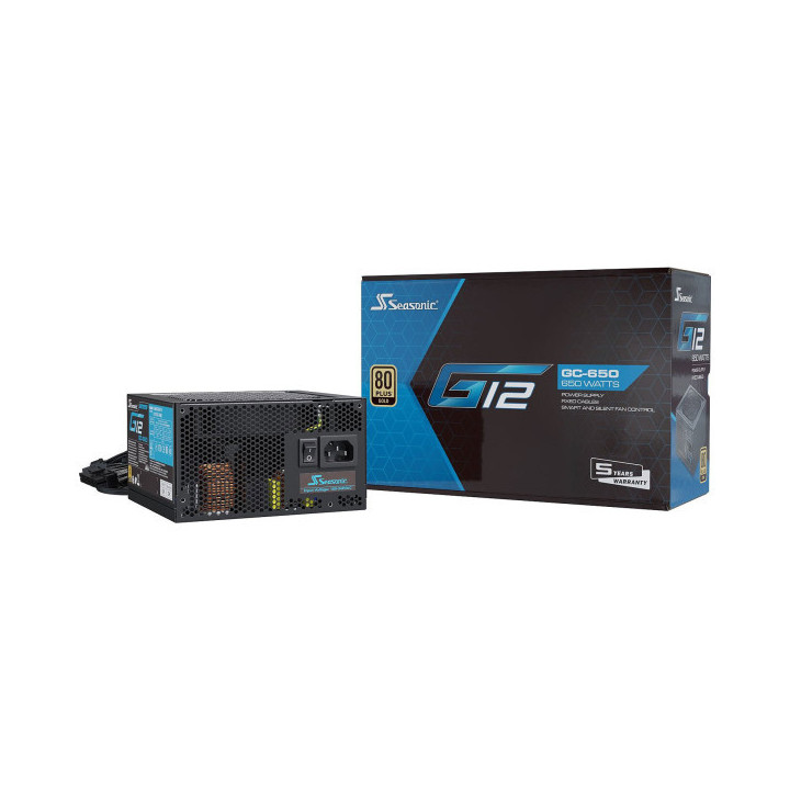 SEASONIC G12 GC 80PLUS Gold 650W Alimentations PC Seasonic Maroc