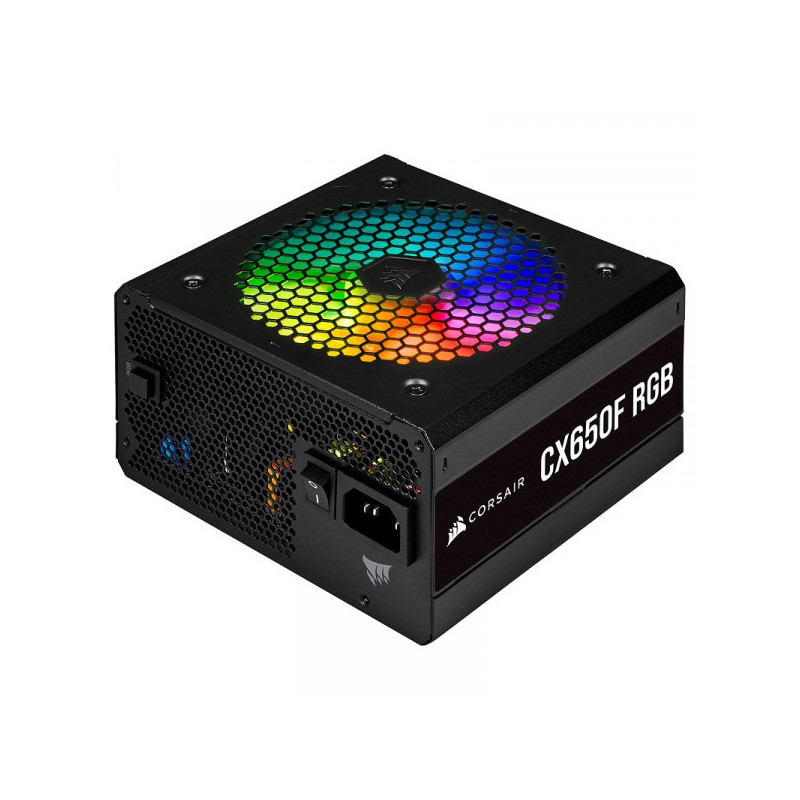 Corsair CX650F RGB 80PLUS Bronze (Noir)