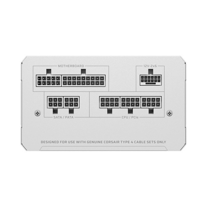 Corsair RM750e Gold Blanc (2025) Entre 700 W et 799 W Corsair Maroc