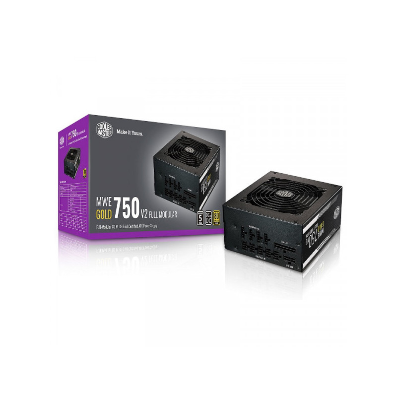Cooler Master MWE Gold 750 Full Modular V2 ATX 3.0 80PLUS GOLD 750W