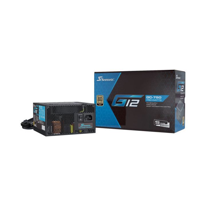 SEASONIC G12 GC 80PLUS Gold 750W Alimentations PC Seasonic Maroc