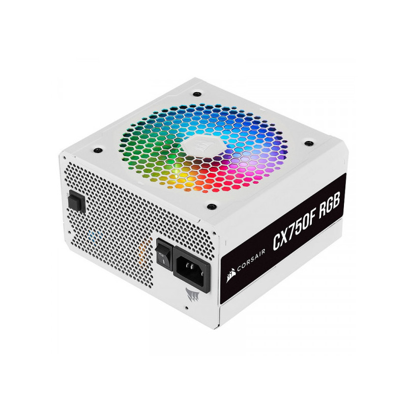 Corsair CX750F RGB 80PLUS Bronze (Blanc)