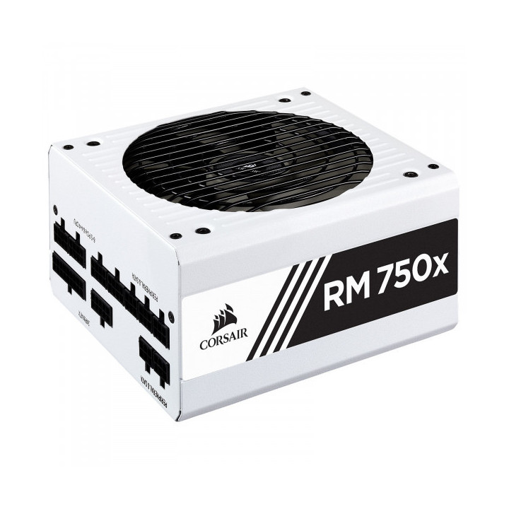 Corsair RM750x White 80PLUS Gold 750w Alimentations PC Corsair Maroc