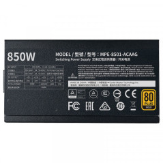 Cooler Master MWE Gold 850 Full Modular V2 80PLUS GOLD 850W Entre 8...