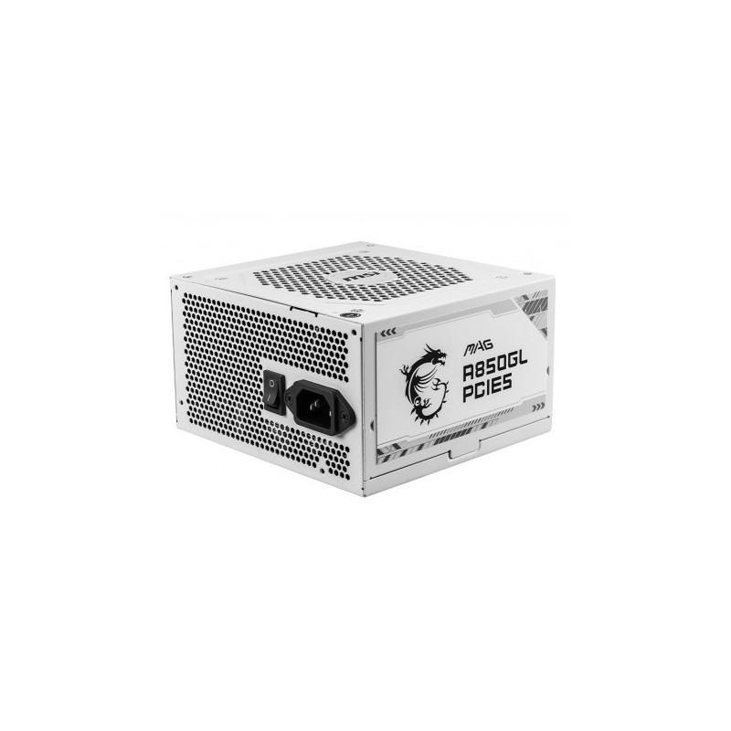 MSI MAG A850GL PCIE5 80PLUS Gold 850W White