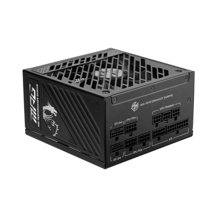 MSI MAG A1250GS PCIE5 80PLUS Gold 1250W Plus de 900 W MSI Maroc