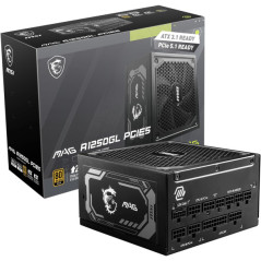 MSI MAG A1250GL PCIE5 80PLUS Gold 1250W