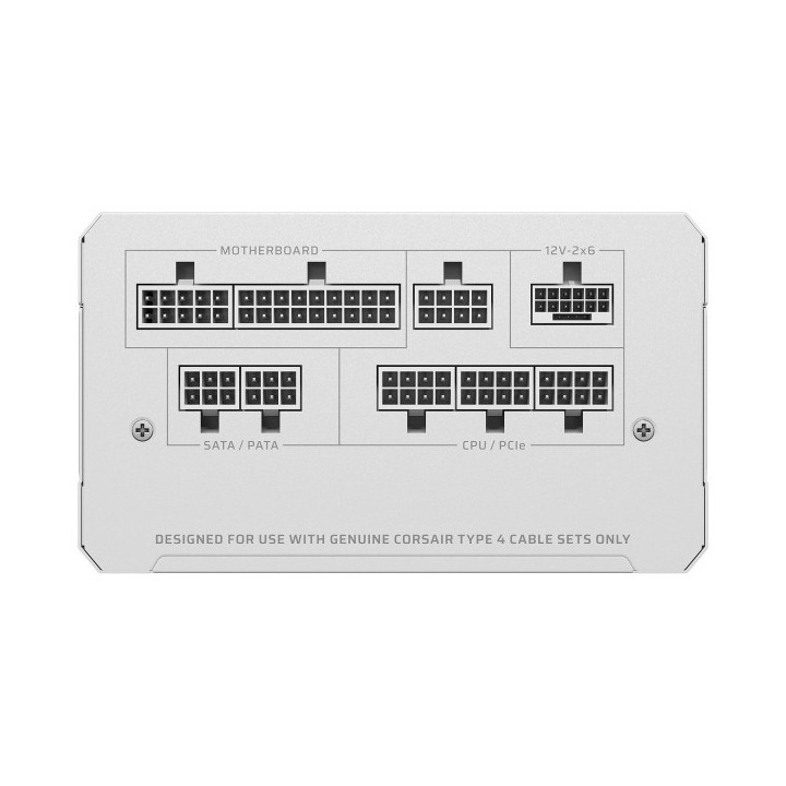 Corsair RM1000e Gold Blanc (2025) Plus de 900 W Corsair Maroc