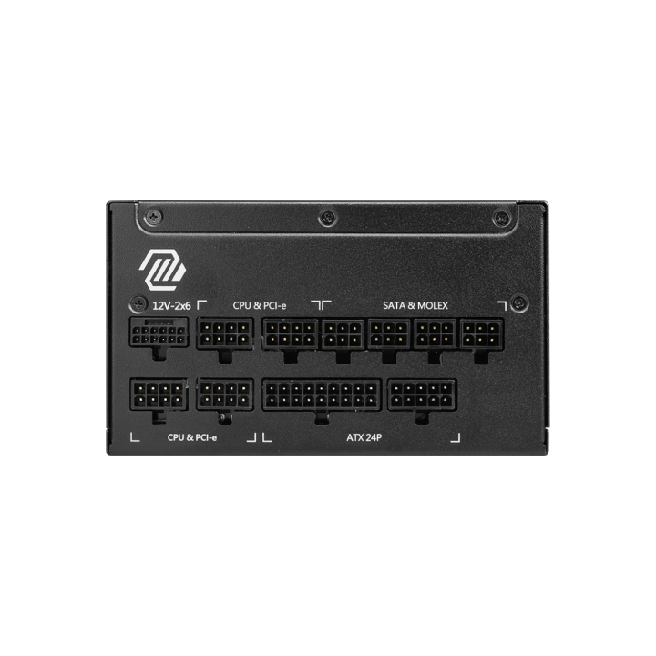 MSI MAG A1000GL PCIE5 80PLUS Gold 1000W Plus de 900 W MSI Maroc