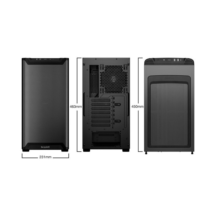 be quiet! Pure Base 501 Airflow Window (Black) Boitiers PC be quiet...