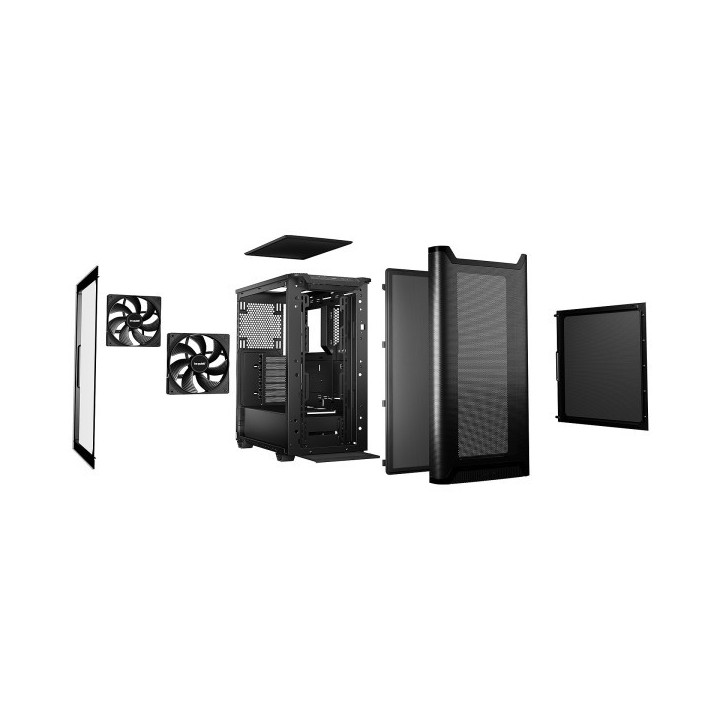 be quiet! Pure Base 501 Airflow Window (Black) Boitiers PC be quiet...