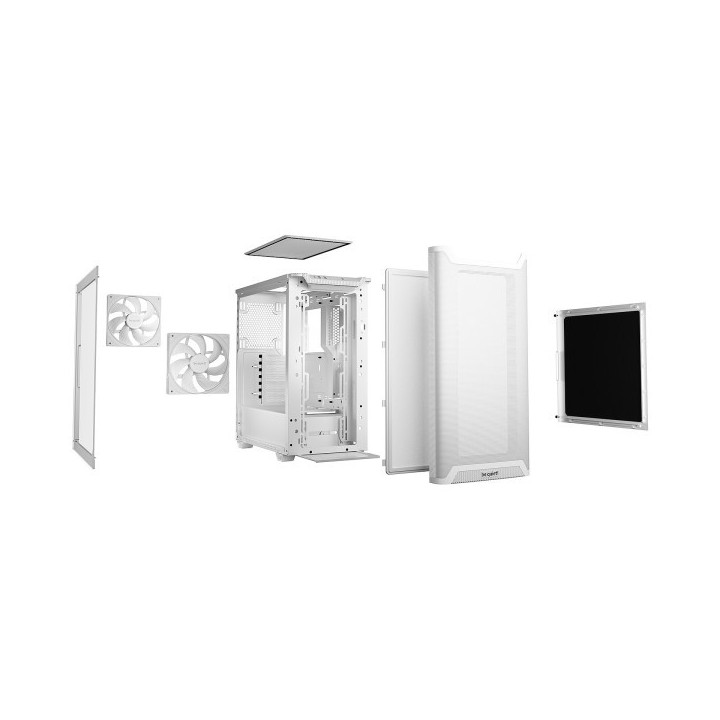 be quiet! Pure Base 501 Airflow Window (White) Boitiers PC be quiet...