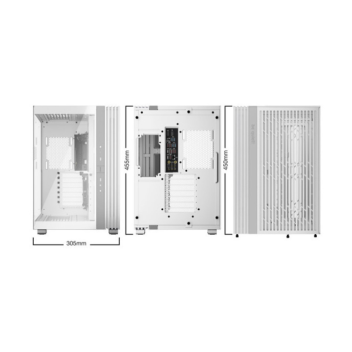 be quiet! Light Base 600 DX White Boitiers PC be quiet! Maroc