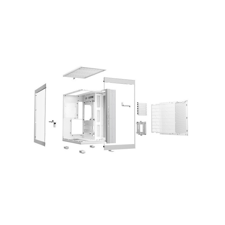 be quiet! Light Base 600 DX White Boitiers PC be quiet! Maroc