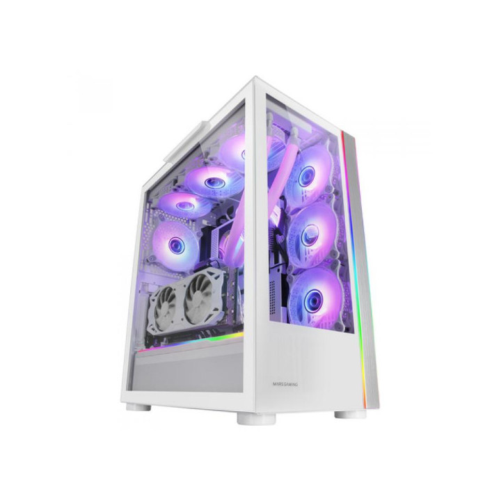 Mars Gaming MCULTRA White Boitiers PC Mars Gaming Maroc