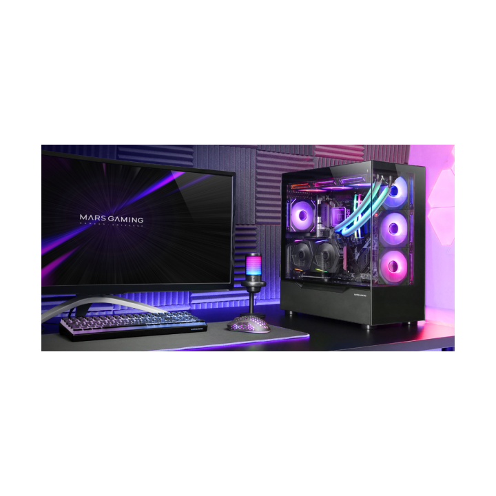 Mars Gaming MC-ULT Black Boitiers PC Mars Gaming Maroc