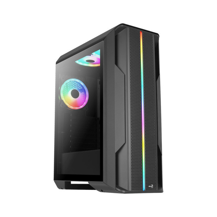 Aerocool Splinter Duo ARGB Black Boitiers PC Aerocool Maroc