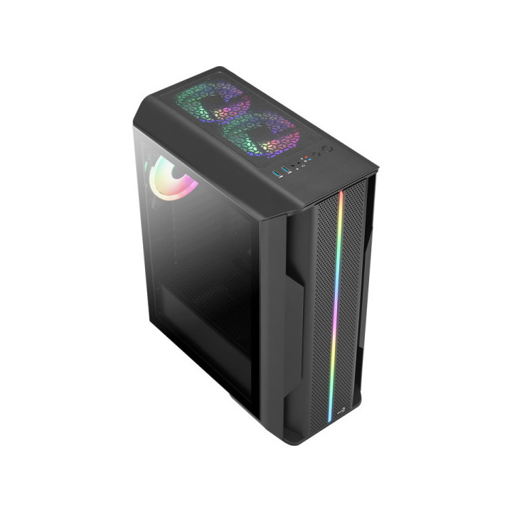 Aerocool Splinter Duo ARGB Black Boitiers PC Aerocool Maroc