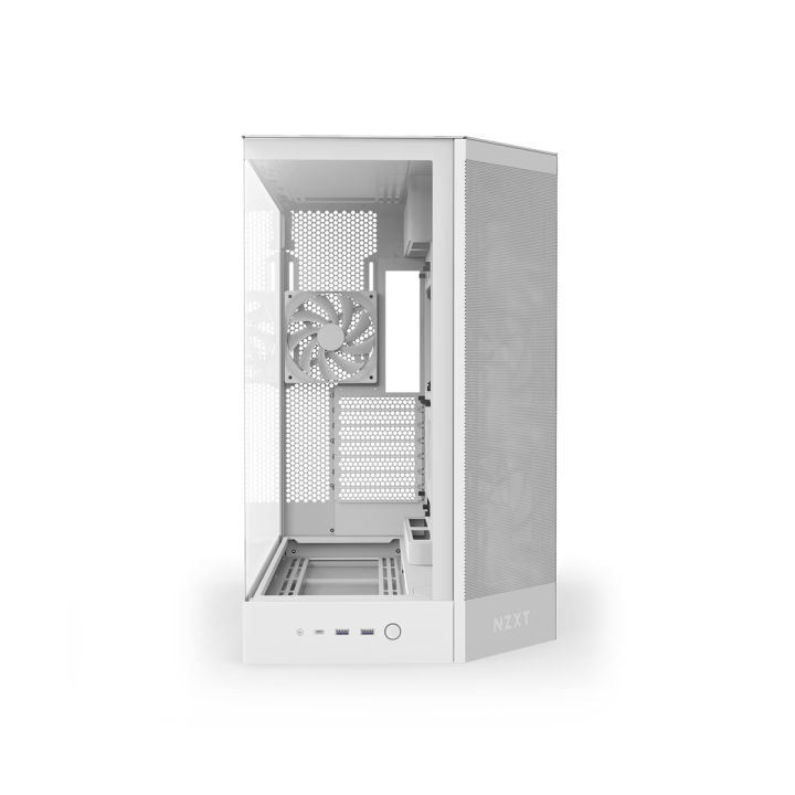 NZXT H9 Flow (2025) White Boitiers PC NZXT Maroc