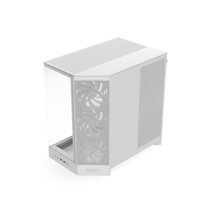 NZXT H9 Flow (2025) White Boitiers PC NZXT Maroc