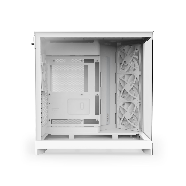 NZXT H9 Flow (2025) White Boitiers PC NZXT Maroc