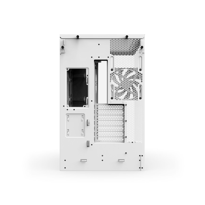 NZXT H9 Flow (2025) White Boitiers PC NZXT Maroc