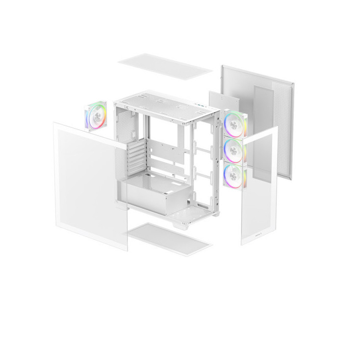 DeepCool CG580 4F V2 White Boitiers PC DeepCool Maroc