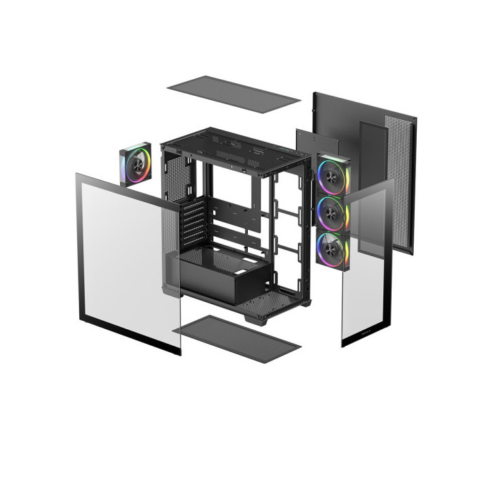 DeepCool CG580 4F V2 Black Boitiers PC DeepCool Maroc