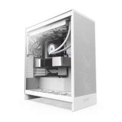 NZXT H7 Flow White (2024) Boitiers PC NZXT Maroc
