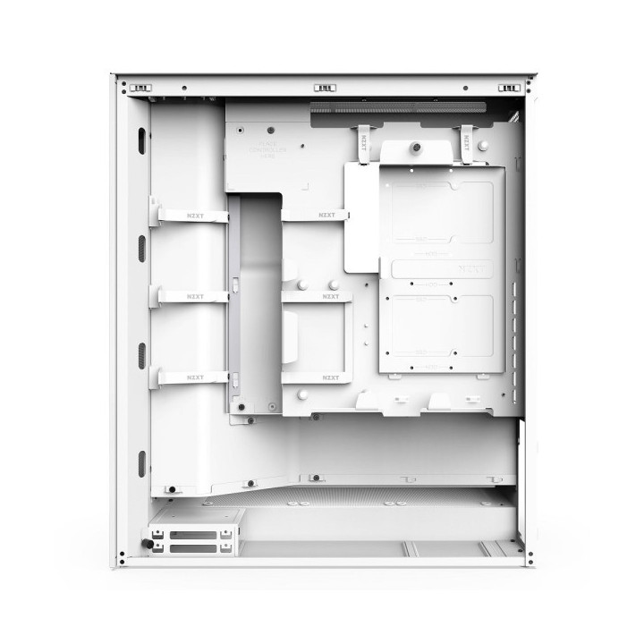 NZXT H7 Flow White (2024) Boitiers PC NZXT Maroc
