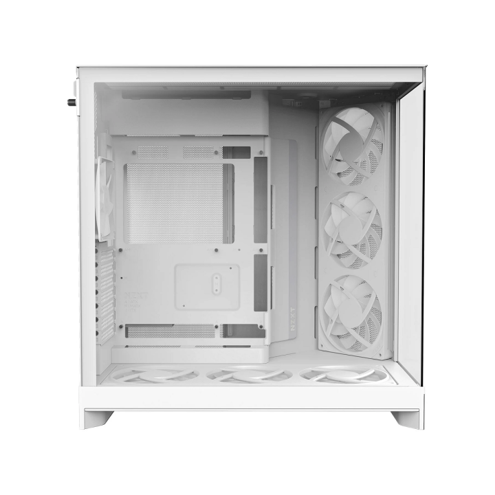NZXT H9 Flow RGB+ (2025) White Boitiers PC NZXT Maroc