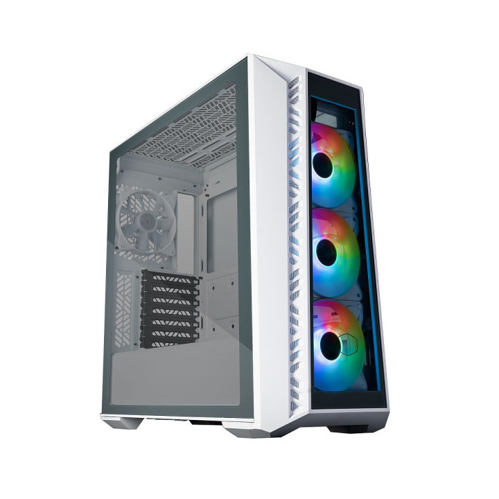 Cooler Master MasterBox 520 ARGB White Les Moyennes Tours Cooler Ma...