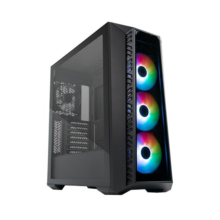 Cooler Master MasterBox 520 ARGB Black Les Moyennes Tours Cooler Ma...