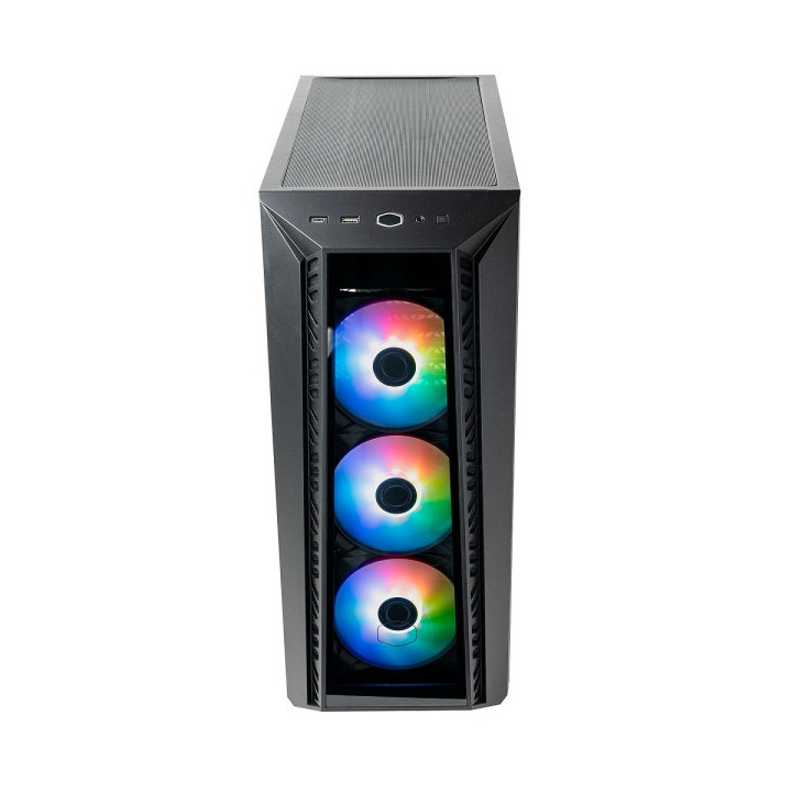 Cooler Master MasterBox 520 ARGB Black Les Moyennes Tours Cooler Ma...