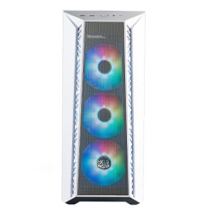 Cooler Master MasterBox 520 Mesh ARGB White Boitiers PC Cooler Mast...