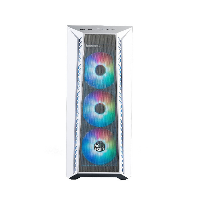 Cooler Master MasterBox 520 Mesh ARGB White Boitiers PC Cooler Mast...