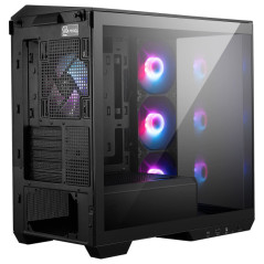 MSI MAG PANO M100R PZ Black (Micro-ATX) Boitiers PC MSI Maroc