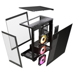 Corsair 3500X ARGB Black Boitiers PC Corsair Maroc