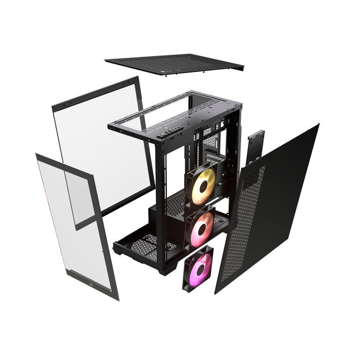 Corsair 3500X ARGB Black Boitiers PC Corsair Maroc