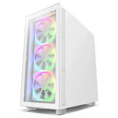 NZXT H7 Elite White Boitiers PC NZXT Maroc