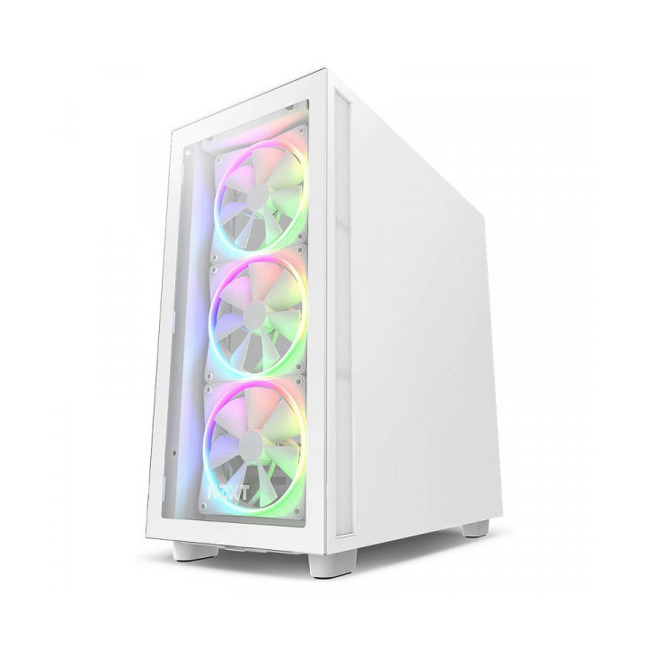 NZXT H7 Elite White Boitiers PC NZXT Maroc