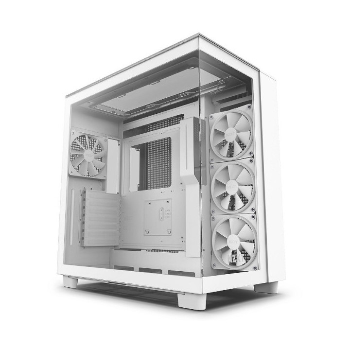 NZXT H9 Elite White Boitiers PC NZXT Maroc