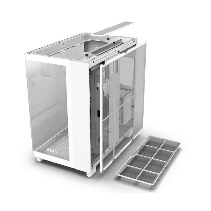 NZXT H9 Elite White Boitiers PC NZXT Maroc