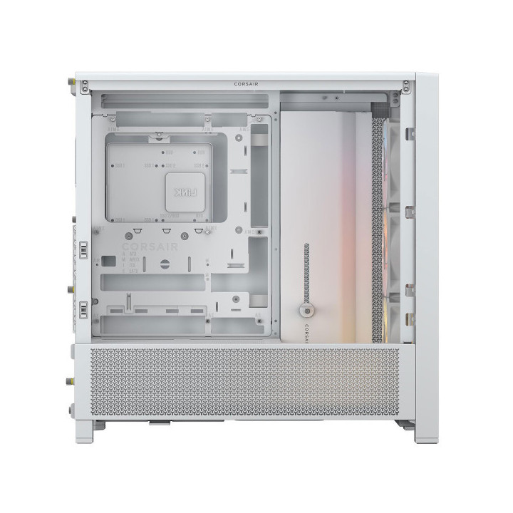 Corsair Frame 4000D RS ARGB (Blanc) Les Moyennes Tours Corsair Maroc